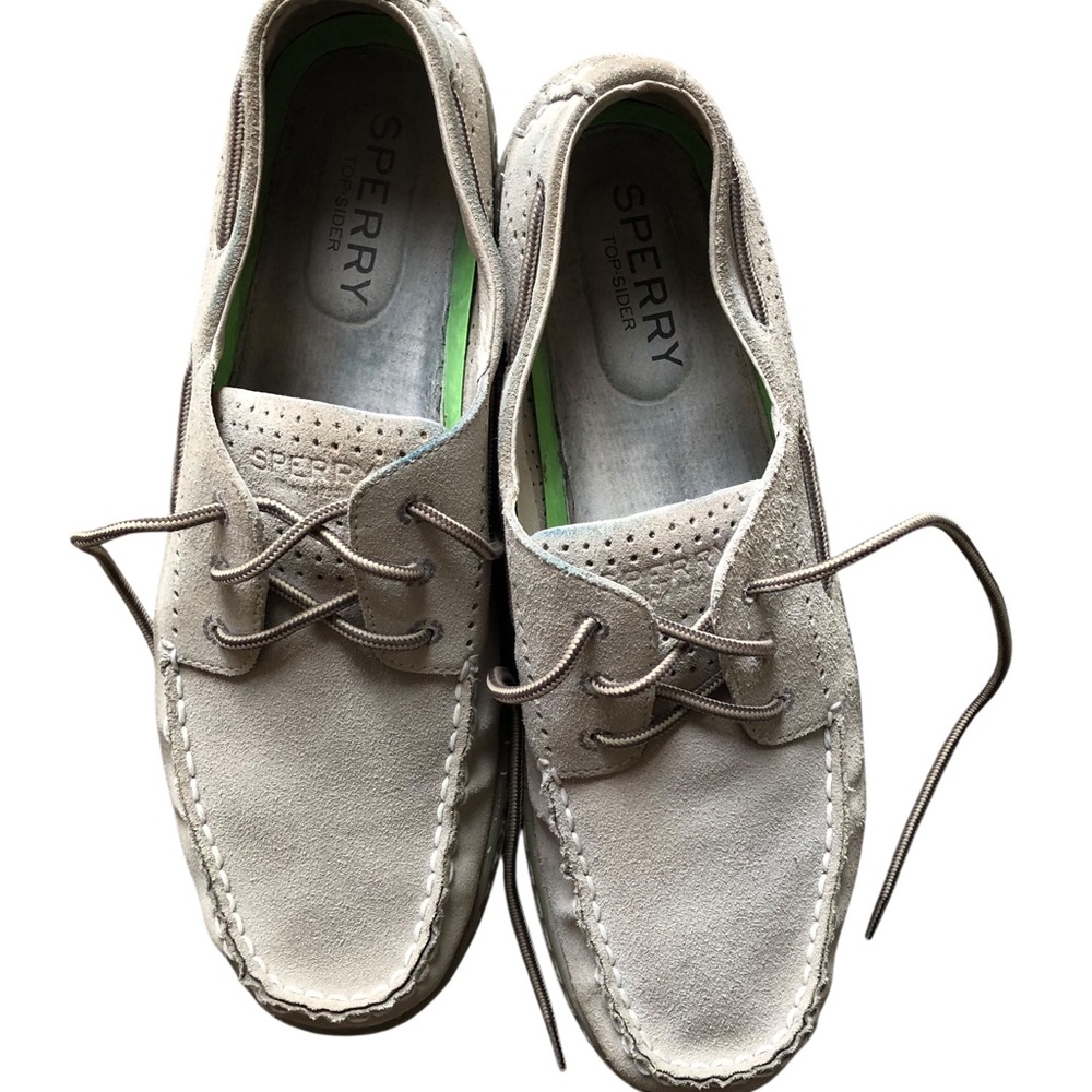 Sperry Men's Cream Boat Shoes